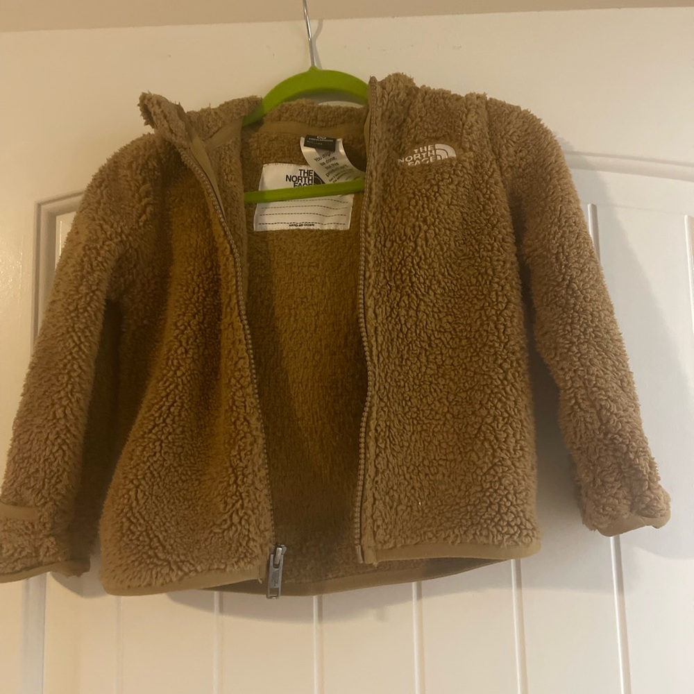 The North Face Tan Sherpa Jacket
